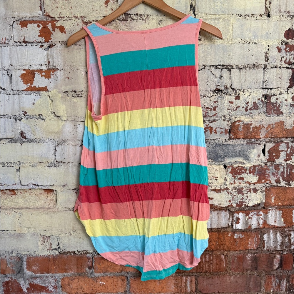 Torrid Multicolor Striped Tank Top - Picture 5 of 5